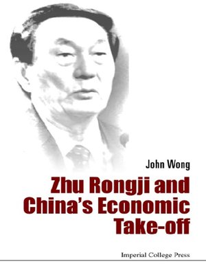 cover image of Zhu Rongji and China's Economic Take-off